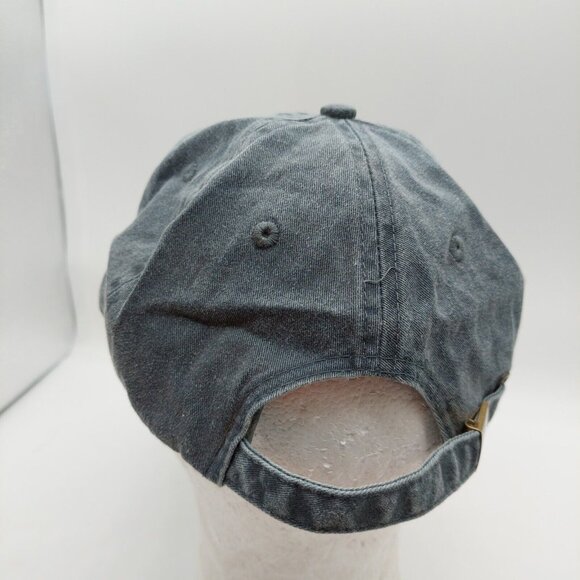 World Class Title Hat Blue Gray White Embroidered Buckle Strap WCT - Picture 3 of 6